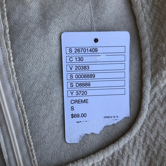 Pins & Needles cream textured dress size small - Picture 3 of 11